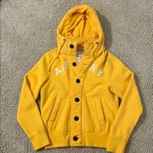 Yellow A&F Sweat Shirt